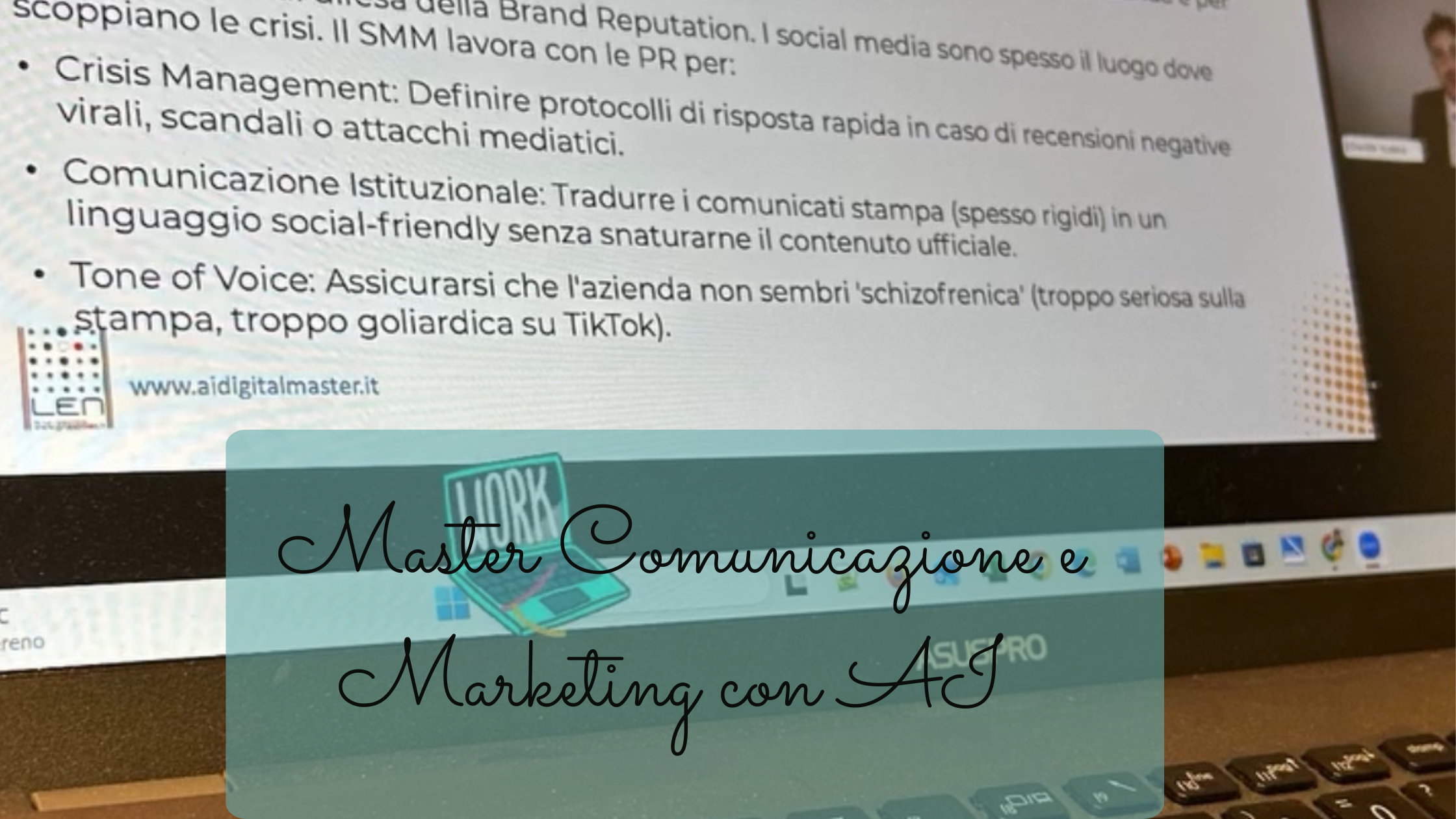 Master Comunicazione e Marketing con AI: la mia esperienza formativa